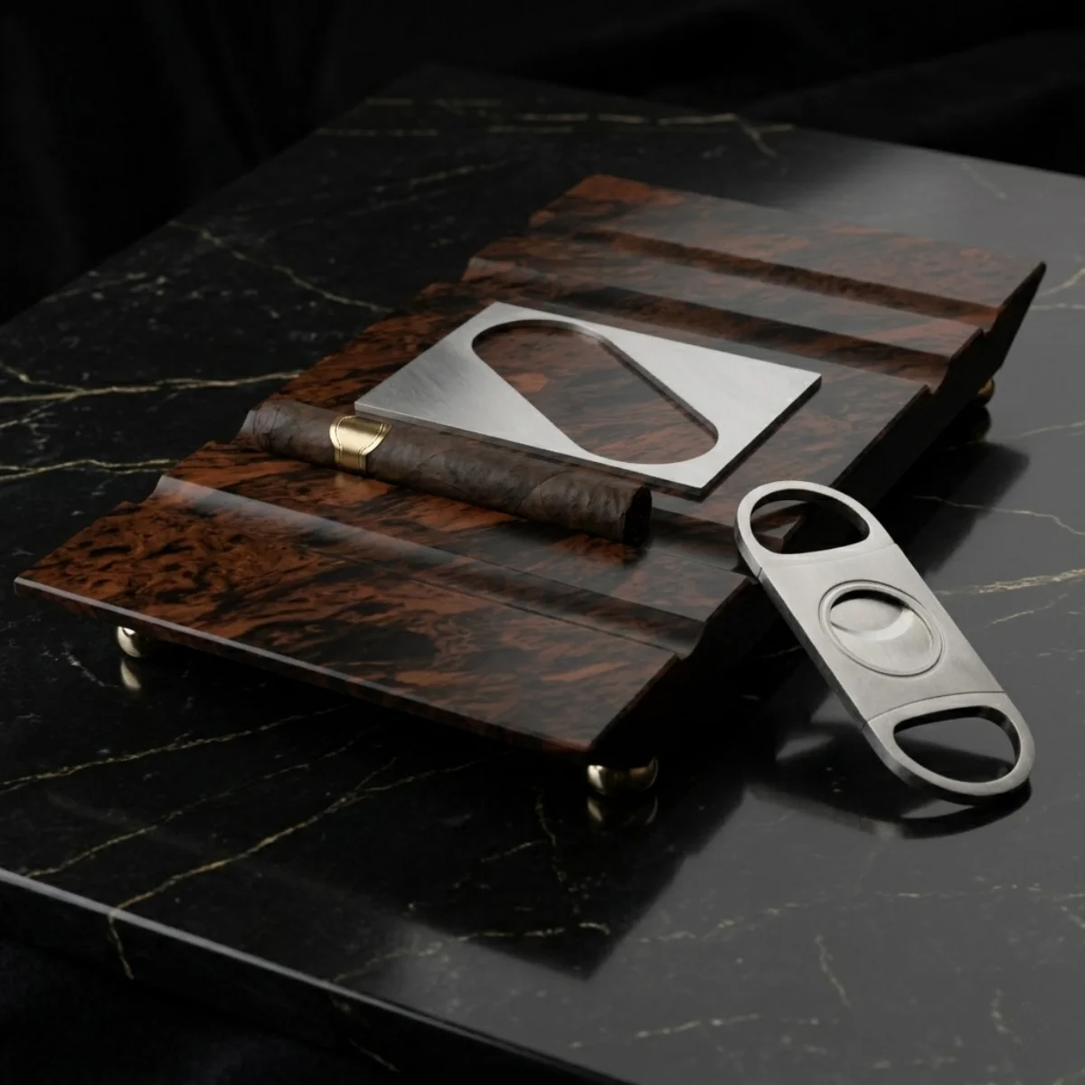 Ashlar House obsidian cigar boards collection
