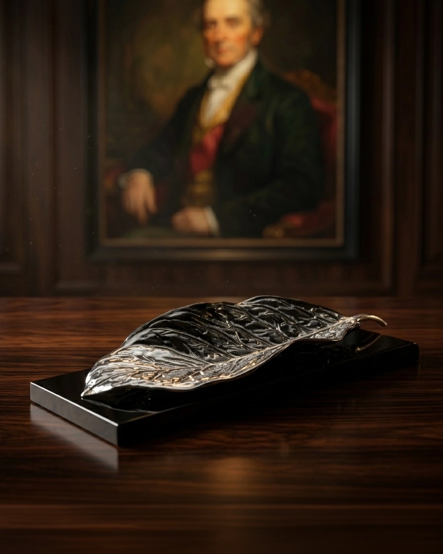 Ashlar House hand-finished volcanic obsidian piece