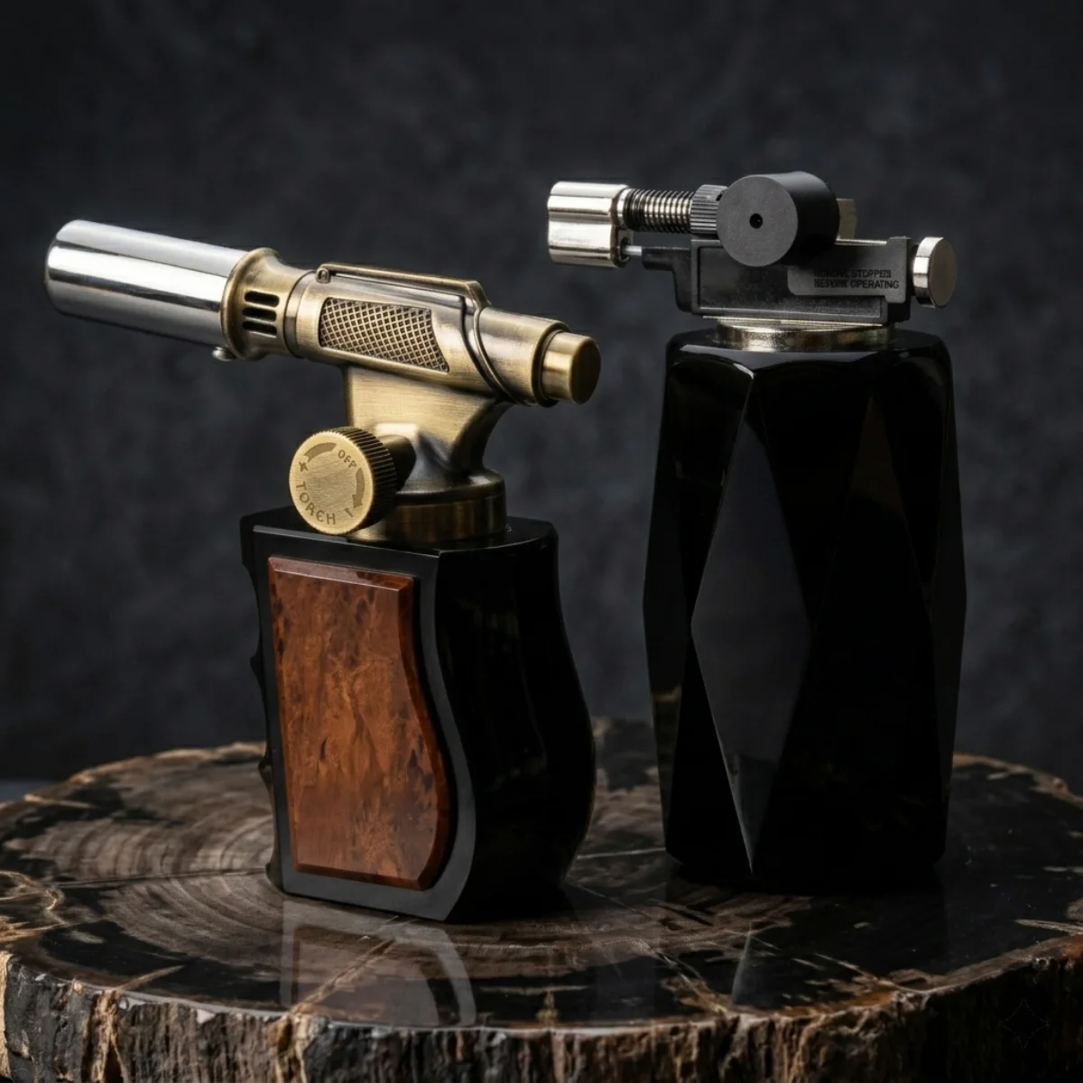 Ashlar House obsidian cigar lighters collection